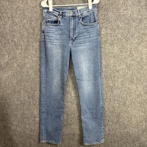 Rag & Bone Wren High Rise Slim Full Length Jeans Womens Size 31 Blue mack